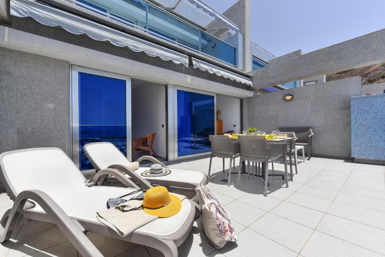 Luxury Beachfront Mogan Puerto De Mogan Exterior foto