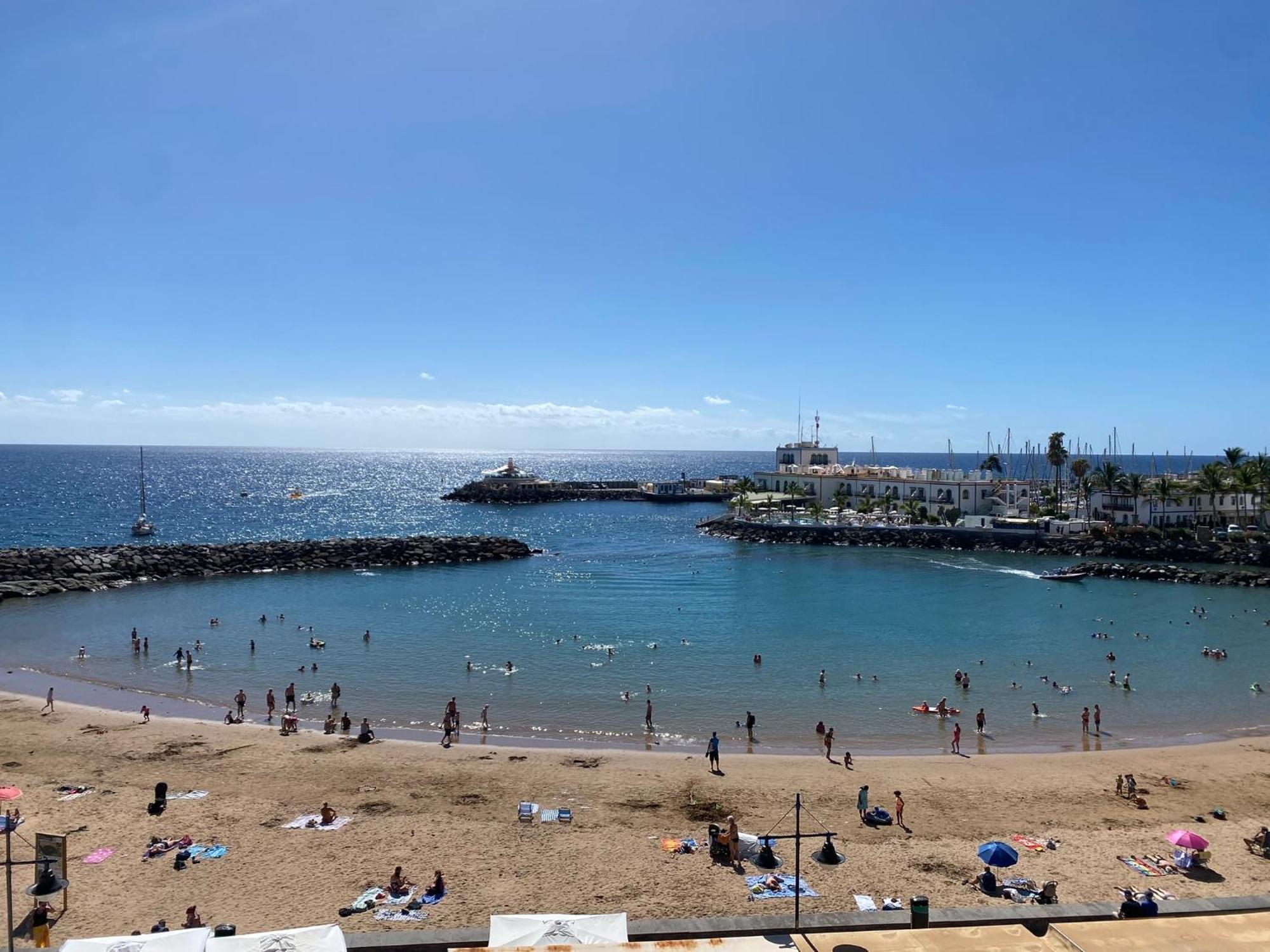 Luxury Beachfront Mogan Puerto De Mogan Exterior foto